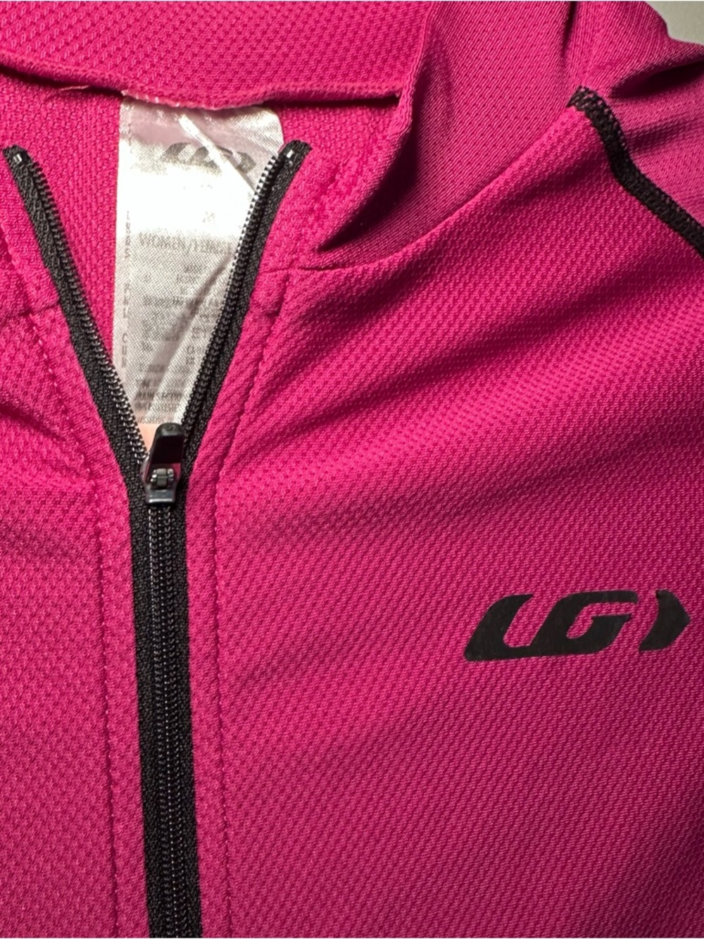 Women's Pink Cycling Jersey - Picture 5 of 12